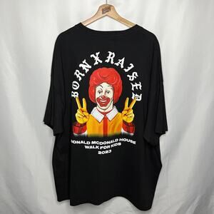 Born x Raised BXR Ronald McDonald's House 2023 Walk for Kids Tee 3XL